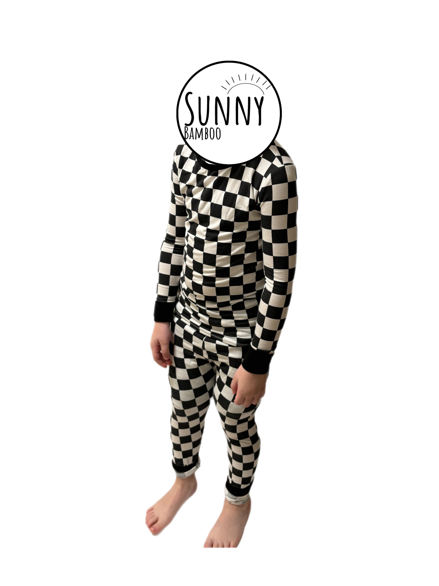 Sunny Bamboo -2 Piece Set - Classic Checks 🏁